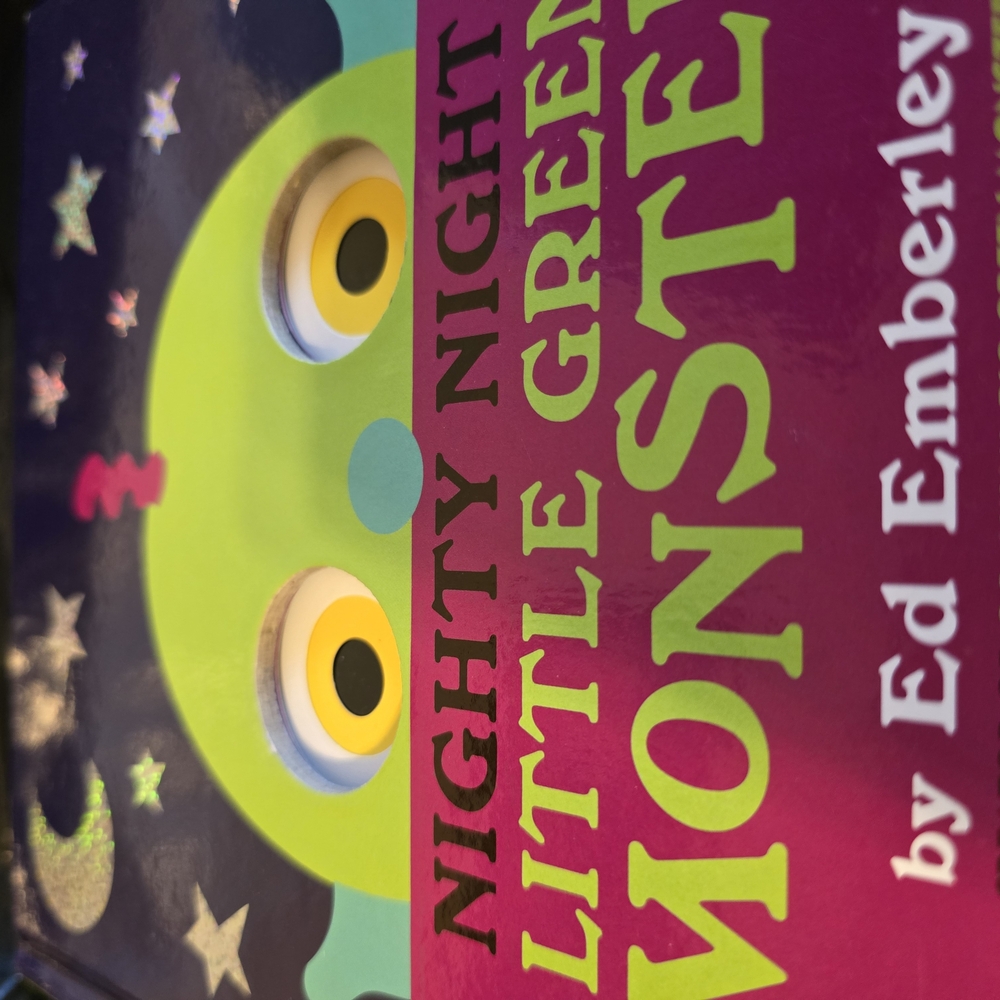 Nighty Night, Little Green Monster Book New Scolastic - Picture 4 of 5